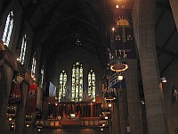 USA - St Louis MO - Christ Church Episcopal Cathedral Rear Windows & Organ (12 Apr 2009)